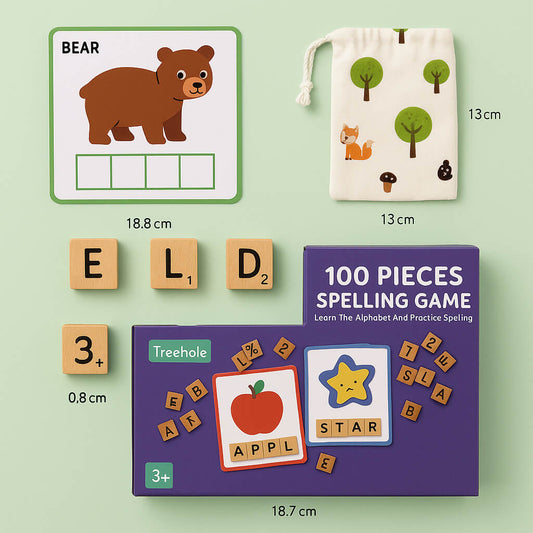 100pcs Interactive Spelling Game