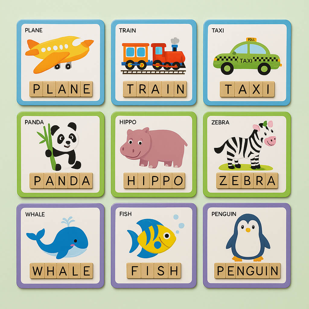 100pcs Interactive Spelling Game