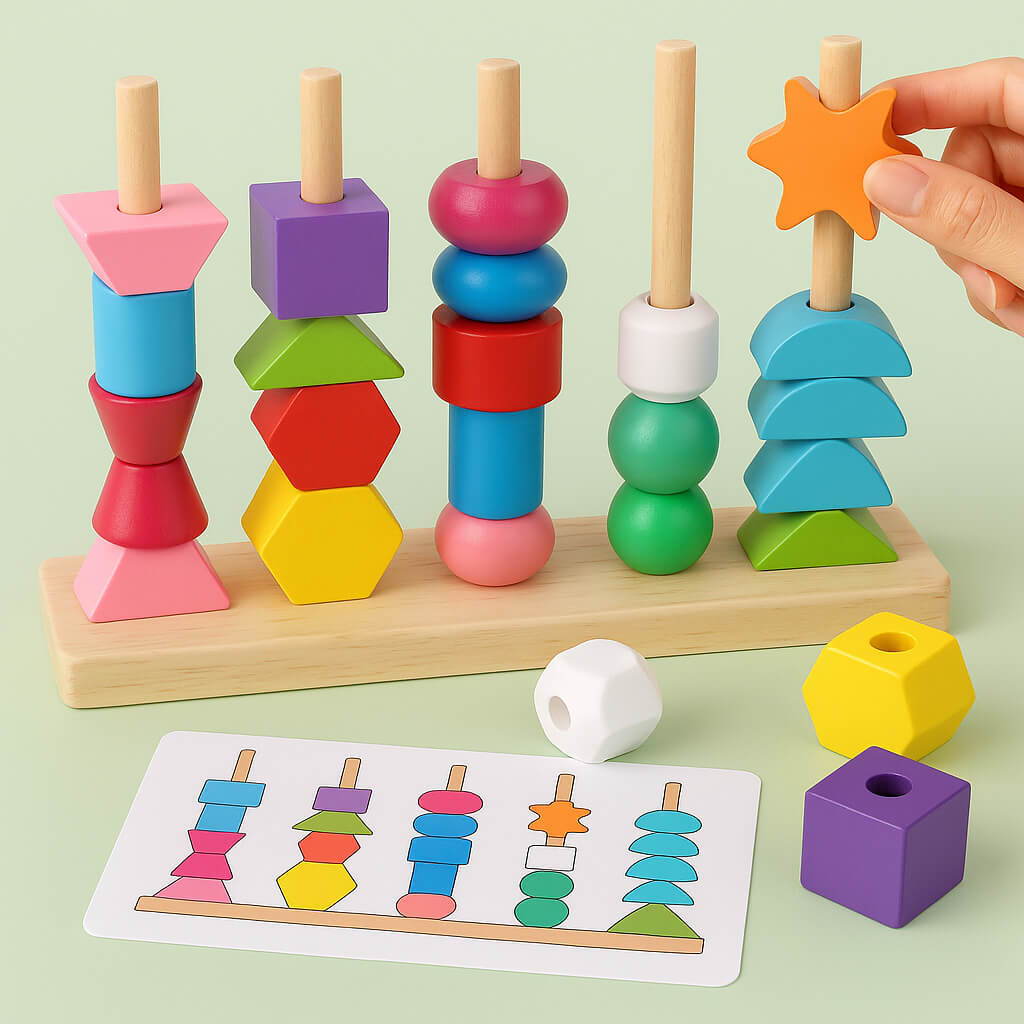 5 Column Sequencing Puzzle