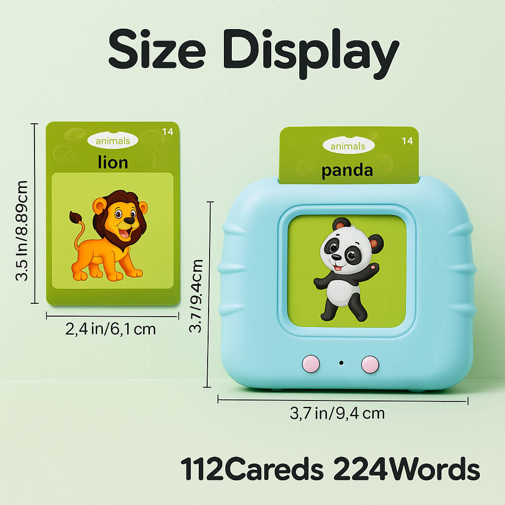 Flash Cards Learning Machine With Sound