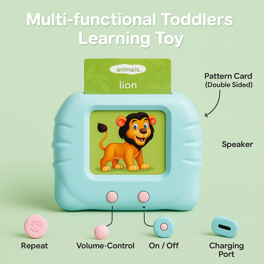 Flash Cards Learning Machine With Sound