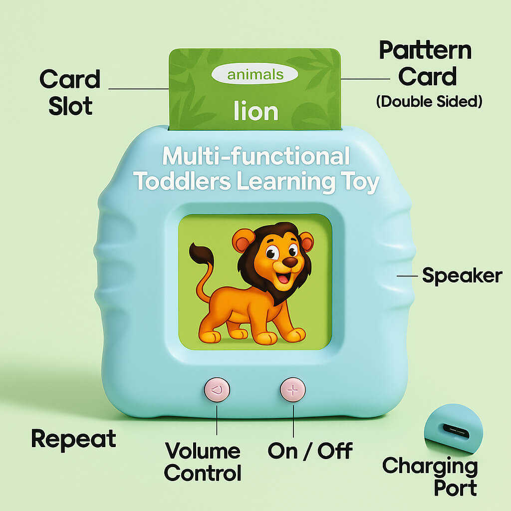 Flash Cards Learning Machine With Sound