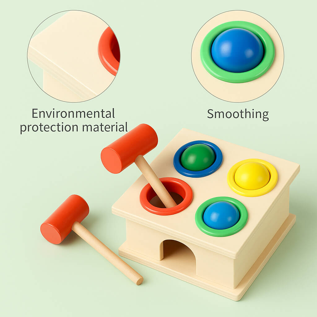 Wooden Hammering Toy