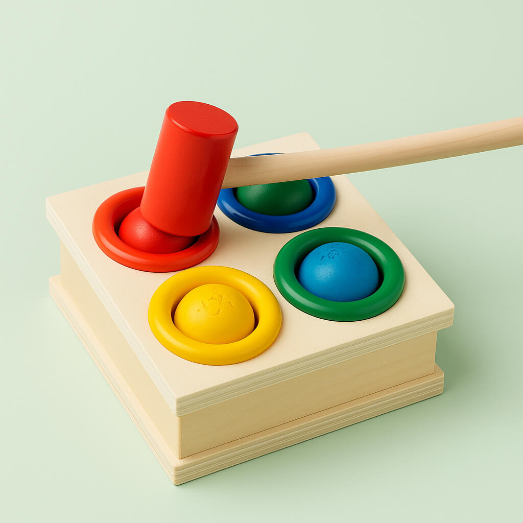 Wooden Hammering Toy